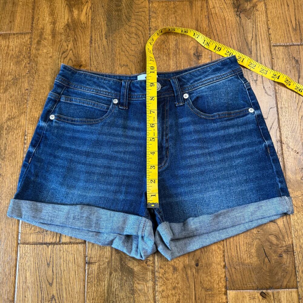 Lot of 2 Shorts True Craft Mid-Rise Shorty Stretch Denim Cuffed Women’s Sz 6 - Picture 4 of 9